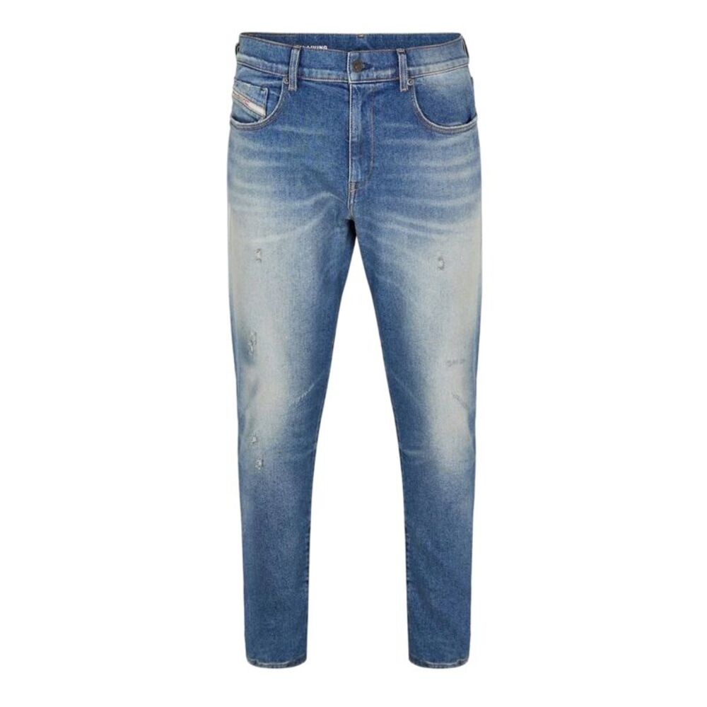 Diesel Mens 2019 D-Strukt Slim Jeans / Denim Blue